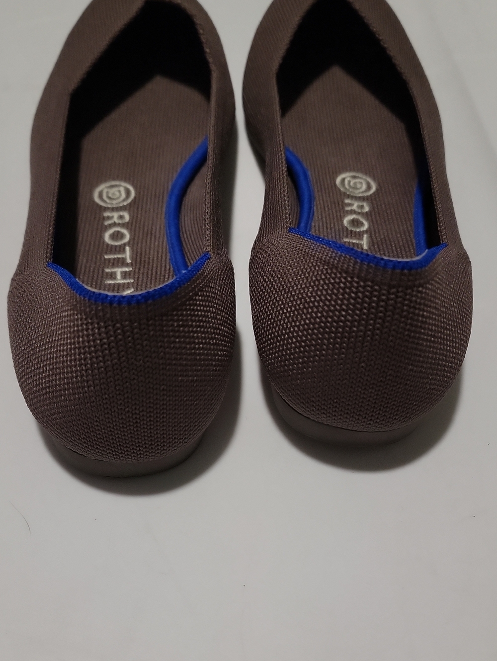 Rothy's The Point Slip On Flat Shoes Size 9 Retired Mink Colorway, EUC - Picture 8 of 9